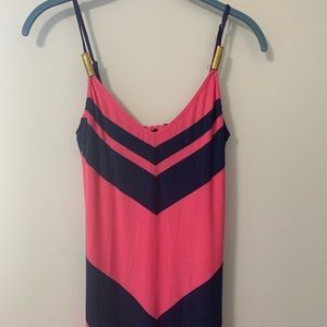 DONATED Sophie & Trey Chevron Maxi Dress
